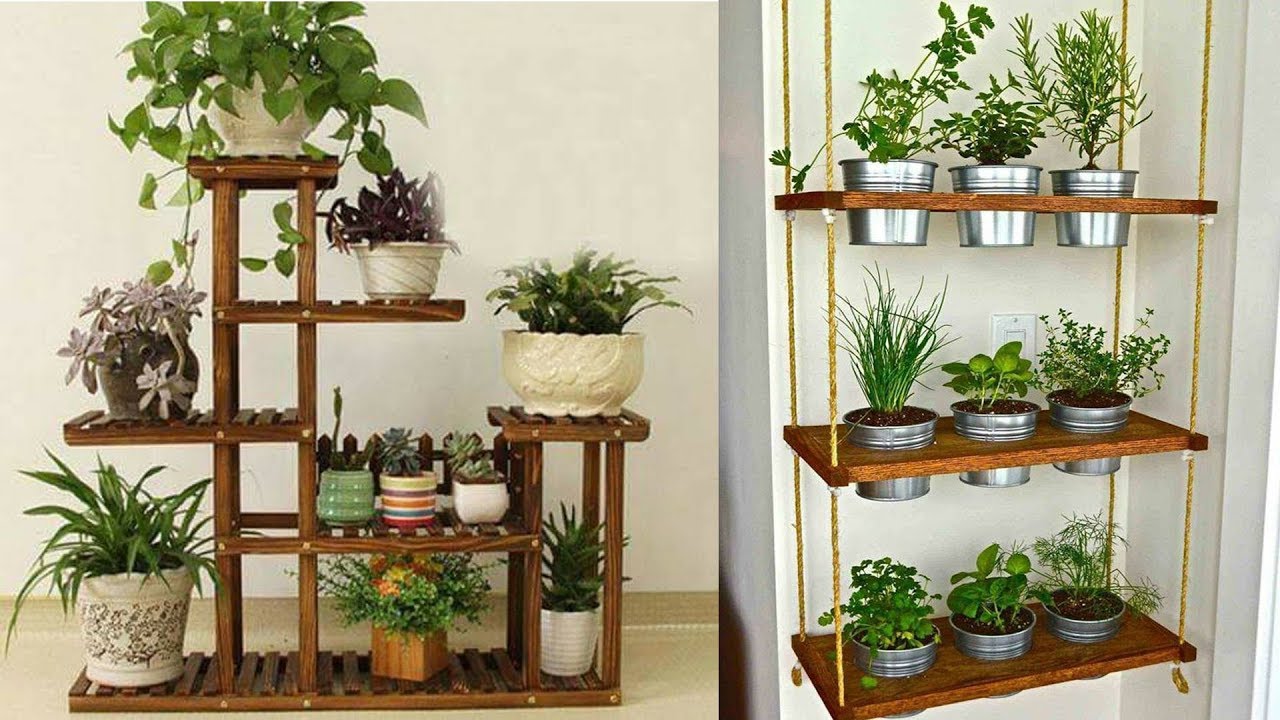 DIY Salad Green Shelves